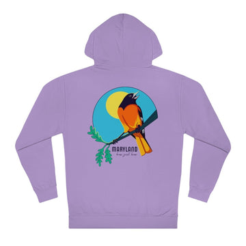Baltimore Oriole Hooded Sweatshirt, Unisex