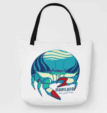 Blue Crab Tote Bag
