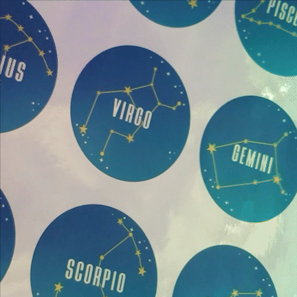 Gemini Sticker | Iridescent Zodiac Stickers - Rene's Whimsies