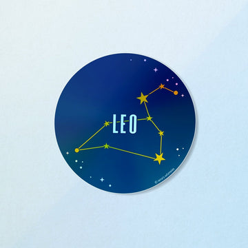 Leo Sticker | Iridescent Zodiac Stickers