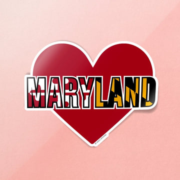 Love Maryland Sticker