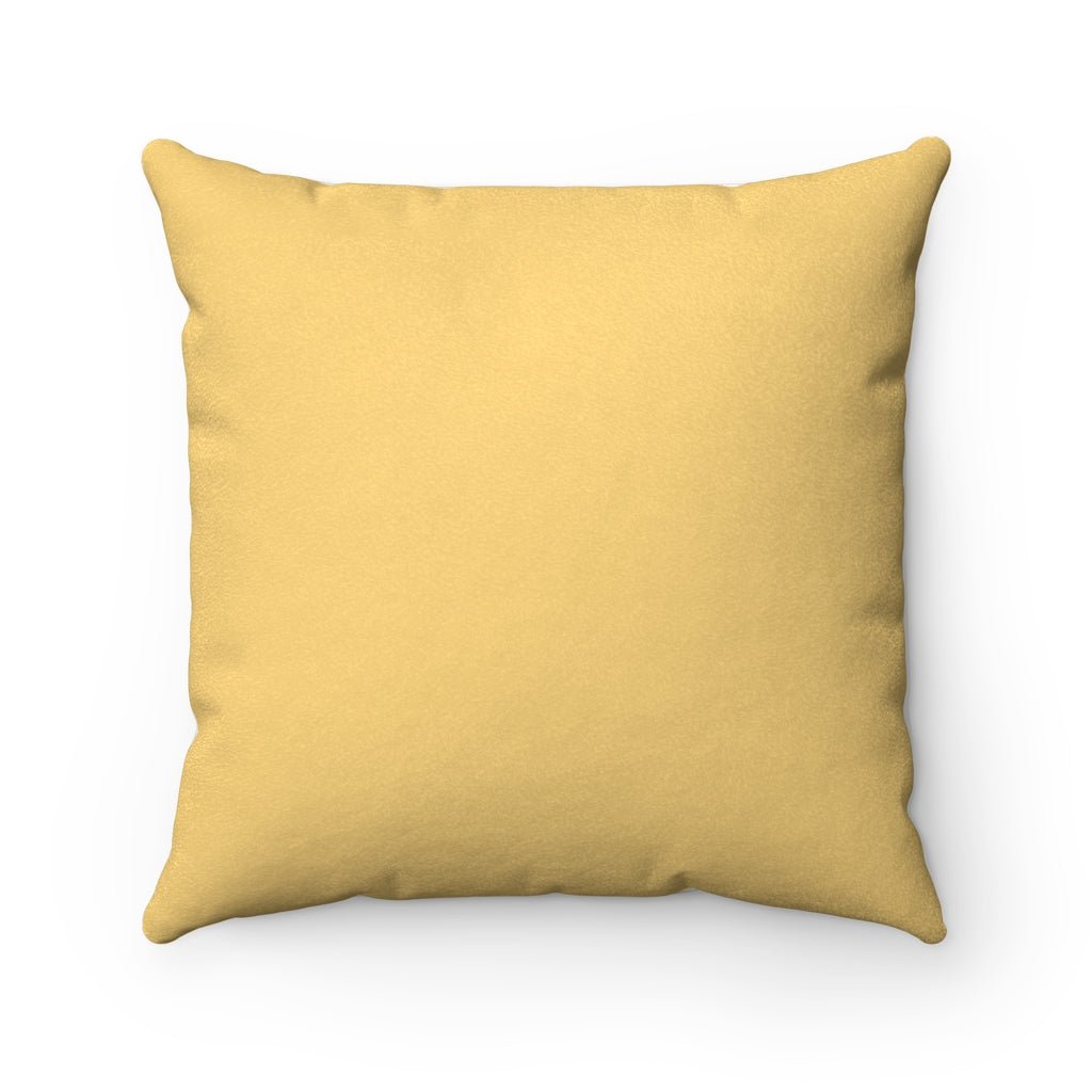 "Continuous" Faux Suede Square Pillow - Rene's Whimsies