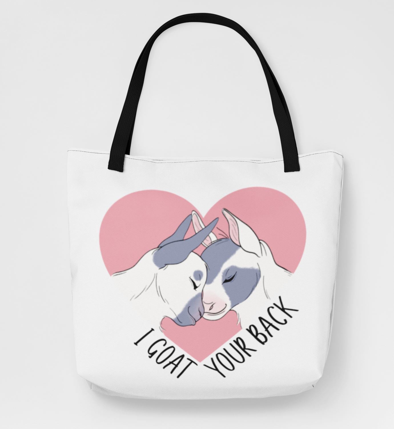 I GOAT Your Back Tote Bag - Rene's Whimsies