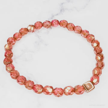 Rose Gold | Elegant Stackable Bracelet - Rene's Whimsies